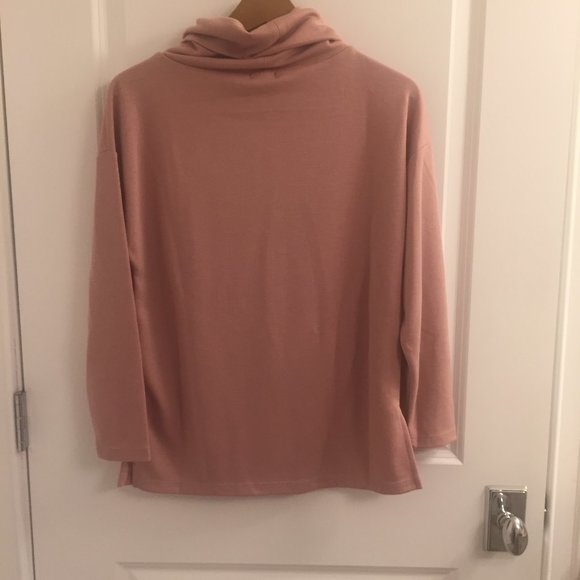 NWT Ann Taylor XXSP Cowlneck Tunic Sweatshirt - Picture 4 of 4